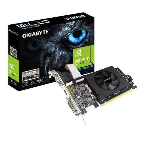 Gigabyte GV-N710D5-2GIL plăci video NVIDIA GeForce GT 710 2 Giga Bites GDDR5