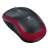 Logitech M185 Bezprzewodowa optyczna mysz USB, czerwona