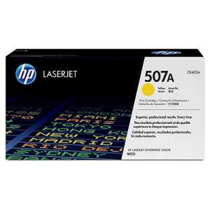 HP CE402A (507A) Yellow Toner Cartridge for LaserJet Enterprise Color M551 Printers - Printer & scanner