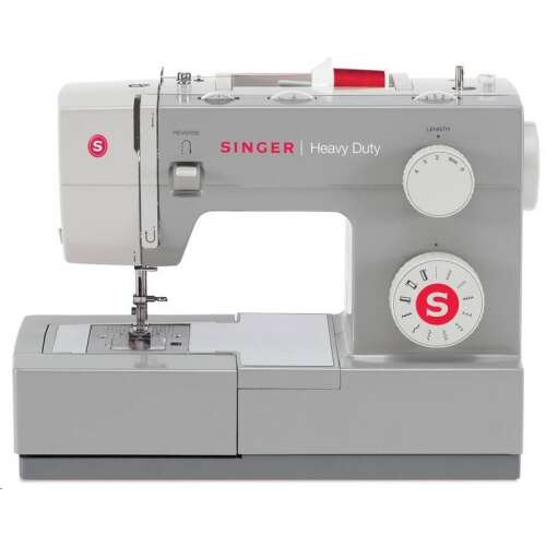 Šijací stroj Singer Heavy Duty 4411, sivý, s 11 vstavanými stehmi