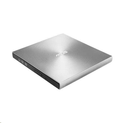 ASUS ZenDrive U7M silberner ultraflacher tragbarer 8X DVD-Brenner mit zwei kostenlosen 4,7 GB M-DISC DVDs (SDRW-08U7M-U/SIL/G/AS / 90DD01X2-M29000)