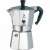 Bialetti Moka Express stovetop espresso maker, 4 cup, silver