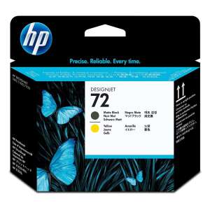 HP DesignJet 72 ink cartridge, matte black and yellow - Printer supply