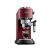 DeLonghi Dedica Style EC685.R red espresso machine brewing coffee