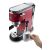 DeLonghi Dedica Style EC685.R red espresso machine frothing milk