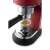 DeLonghi EC685.R Dedica Style Espresso Machine, Red, close-up of espresso brewing