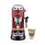 DeLonghi Dedica Style Espresso Machine, Making Espresso and Cappuccino, Red
