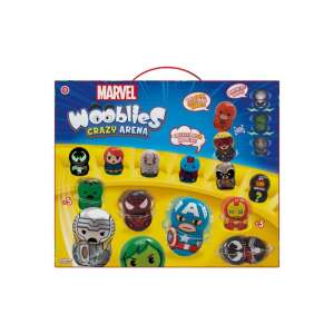 TM Toys Wooblies Marvel Crazy Arena 4 figurával (WBM005) 61121213 Mesehős figurák