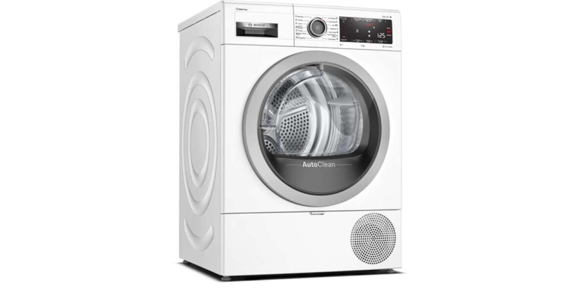 Bosch Szárítógép hőszivattyús kondenzációs WTX87K01BY | Pepita.hu