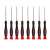 MTX precision screwdriver set, 8 pieces, with different tip sizes