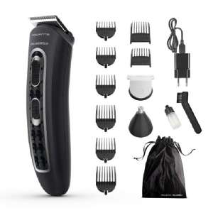 Rowenta x Karl Lagerfeld Trim & Style 12-in-1 Hair and Beard Trimmer with all accessories - Rowenta