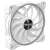 PC ventilátor Alpenföhn Wing Boost 3 ARGB High Speed White Edition 12cm, bočný pohľad
