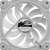 PC ventilátor Alpenföhn Wing Boost 3 ARGB High Speed White Edition 12cm, zadný pohľad
