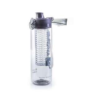 G21 Vitality 600 ml szürke smoothie és juice palack infúzióval - G21