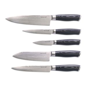 G21 Gourmet Damascus késkészlet - 5 darabos - Konyhakés