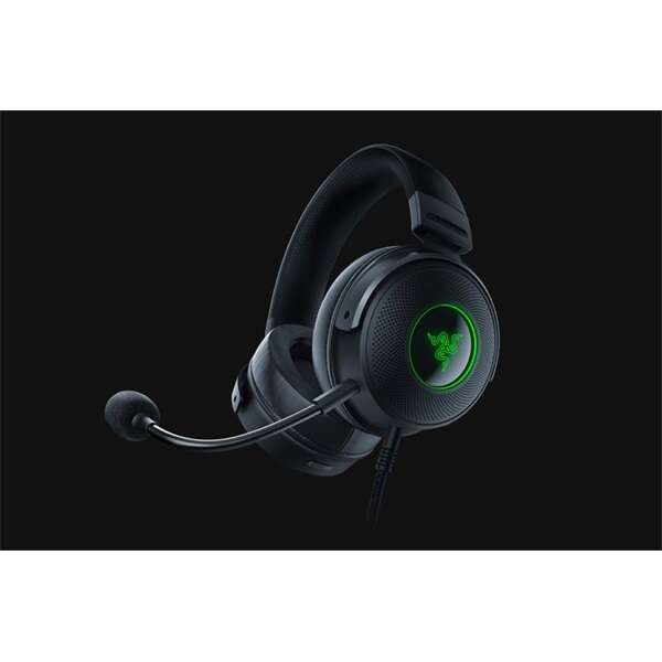 Razer kraken v3 hypersense gaming headset fekete (rz04-03770100-r3m1)