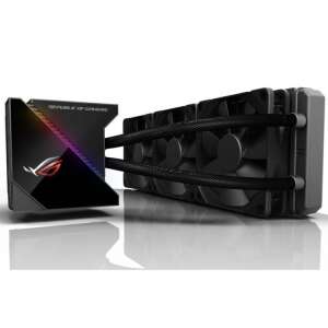 Asus ROG Ryujin 360 liquid cooler, 360mm radiator, RGB pump, 120mm fans - ASUS PC Fan