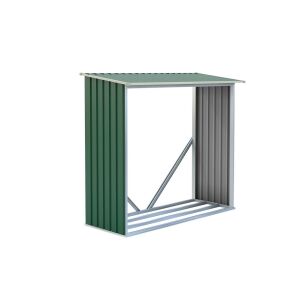 Üres G21 Zöld Fém Tüzifa Tároló - Kandalló & Kályha kiegészítő