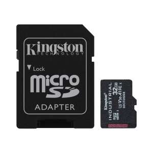 Karta pamięci Kingston Technology Industrial microSDHC 32GB z adapterem - Kingston Karta pamięci