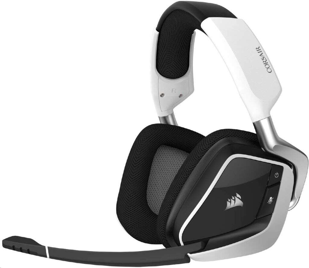 Corsair gaming void elite rgb 7.1 wireless headset fehér (pc, ps4...