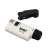 Buki Pocket Microscope, 60x-120x zoom, white, handheld, magnifying glass, science, education, learning, exploration