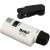 Buki Pocket Microscope, 60x-120x zoom, white, black, focus, zoom, lens, clip, smartphone adapter