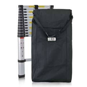 G21 GA-TZ13 Teleszkópos Létra Táska, Fekete, Tárolás és Szállítás, Tartós Anyag, Vállpánt, Könnyű Fogás - G21