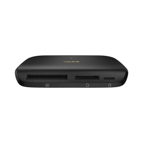 Cititor de carduri SanDisk ImageMate PRO USB-C, negru, SD, microSD, CF