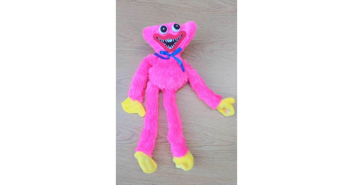 Huggy Wuggy Poppy Playtime Plüss Figura 40cm Pink Pepitahu