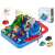 Interactive obstacle course and parking garage with 4 vehicles, toy for kids
