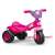 Pink unicorn trike for toddlers, with a unicorn design on the front and a light on the handlebars