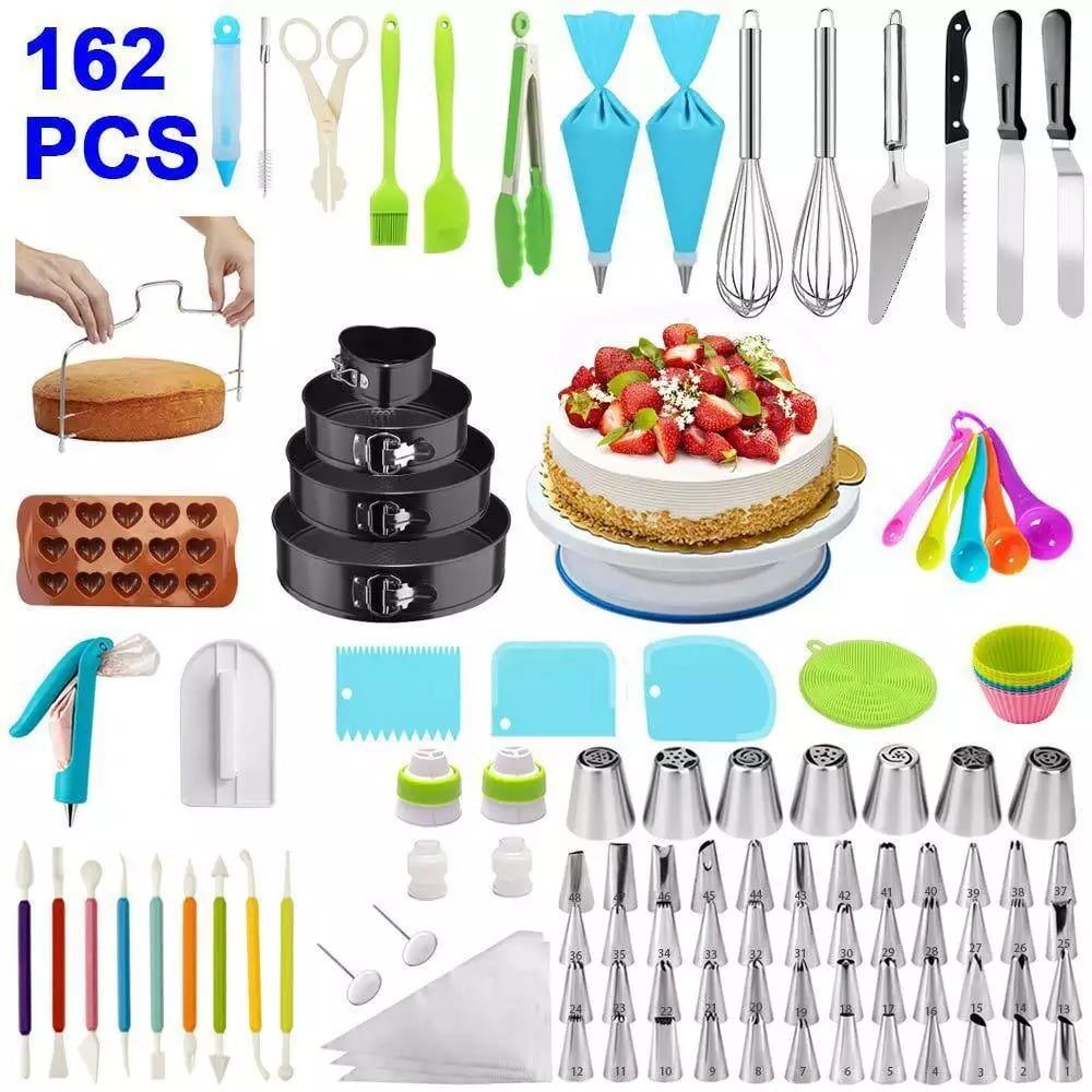 Quasar & Co. Süteménydíszítő Készlet - 162 db