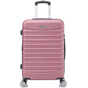 Quasar & Co. Compatible Air rózsaszín kabinbőrönd teleszkópos fogantyúval és 4 kerékkel - Divat & Öltözködés