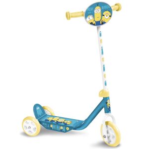 Stamp Minions three-wheel scooter with adjustable handlebar for kids up to 20kg. - Stamp Kids' Scooter