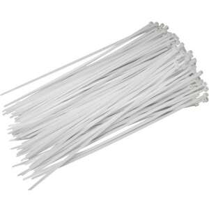Fehér kábelkötegelők, 400mm x 4,8mm, 25 db-os csomag - Home by Somogyi