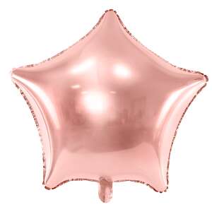 PartyDeco - Balon Gwiazda - Rose Gold - 48cm 61231513 - Rekwizyty imprezowe