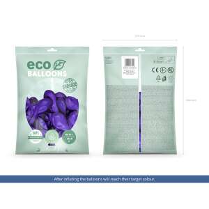 ECO Lufi, metál lila , 30cm, 100 db/cs 61232692 