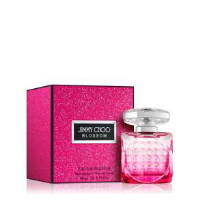 Jimmy Choo Blossom Eau de Parfum, 60 ml, różowy flakon ze srebrną nakrętką, kwiatowo-owocowy zapach dla kobiet - Jimmy Choo