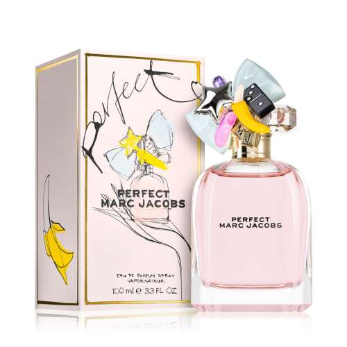 Marc Jacobs Perfect Eau de Parfum 100ml, kobiecy zapach z nutami rabarbaru, narcyza, mleka migdałowego, cedru i kaszmiru