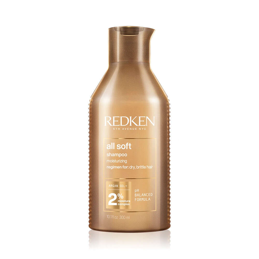 Redken All Soft Hidratáló Sampon - Száraz és Törékeny Hajra - 300 ml