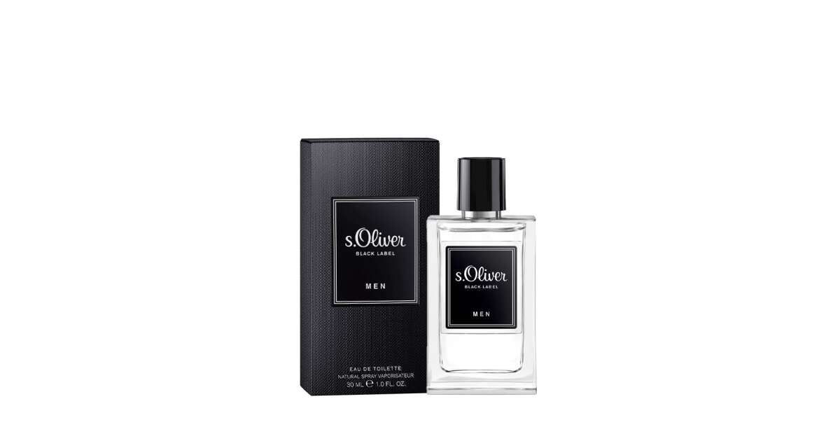 Fragrance S Oliver Black Label Edt Black Label Damski EDT, 30 Ml