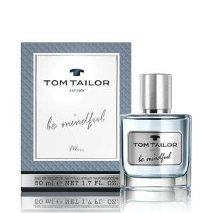 TOM TAILOR Be Mindful Man Eau de Toilette 50 ml, férfi illat, friss és citrusos illat - Tom Tailor