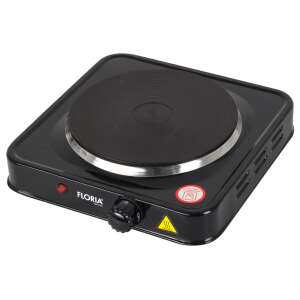 Floria ZLN2806 single electric hotplate, black, 15cm, 1000W - Cooktop and Stove