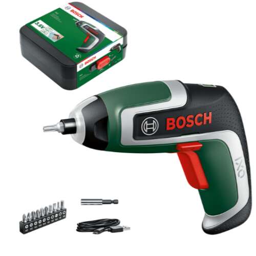 Akumulátorový skrutkovač Bosch (06039E0020) IXO 7, zeleno-čierny