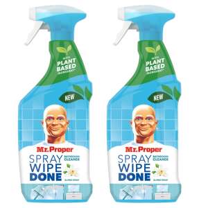 Mr. Proper Spray Wipe Done Entfettungsreiniger Alpenfrisch 2x800ml 61267756 Reinigungsprodukte für das Bad