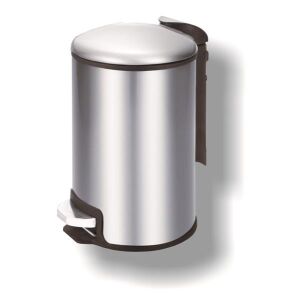 Viva LUX Pedálos Szemetes - Rozsdamentes Acél - 5L