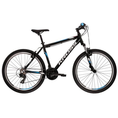 Kross Hexagon 1.0 26 colos mountain bike, fekete és kék