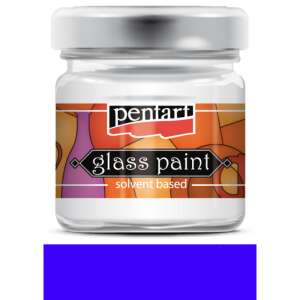Üvegfesték oldószeres 30ml ibolya Pentart