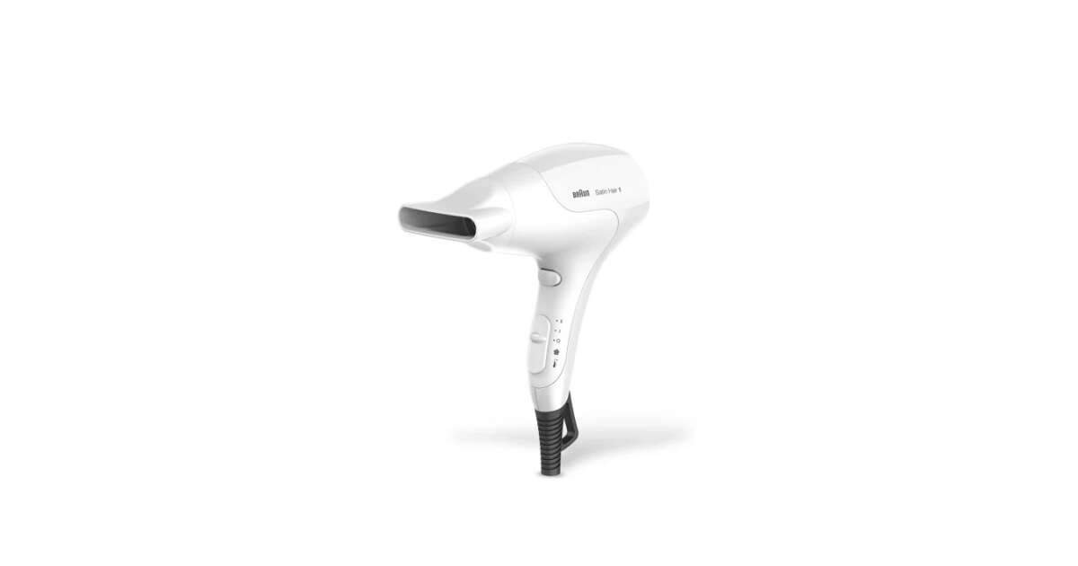 Braun HD 180 Satin Hair Hair Dryer, White