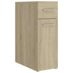 Particle board cabinet in Sonoma oak 20 x 45,5 x 60 cm 61326019 - Office Furniture